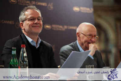 کنفرانس مطبوعاتی جشنواره کن 2011 با حضور تیری فرمو و ژیل ژاکوب
